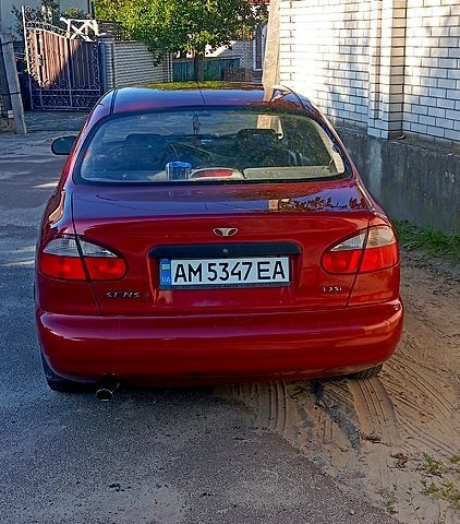 Червоний Деу Сенс, об'ємом двигуна 1.3 л та пробігом 240 тис. км за 1300 $, фото 1 на Automoto.ua