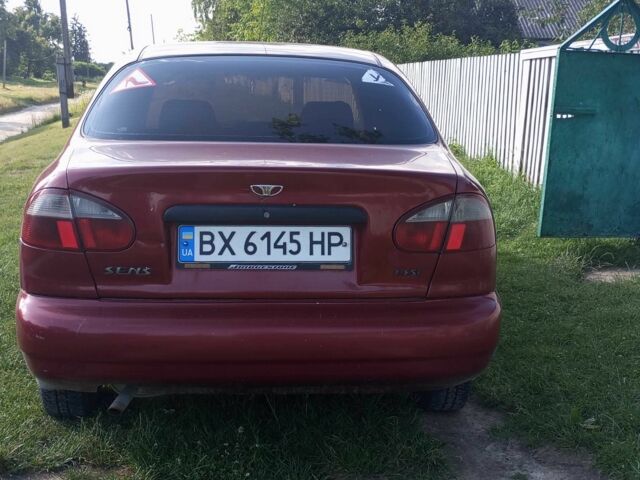 Красный Дэу Сенс, объемом двигателя 1.3 л и пробегом 2 тыс. км за 800 $, фото 2 на Automoto.ua