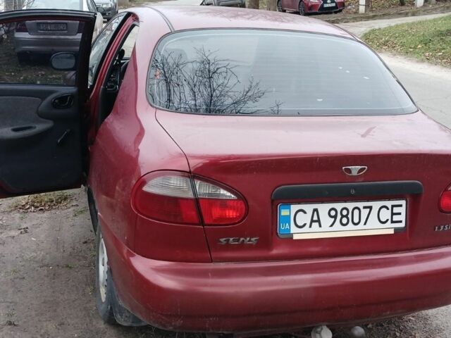 Червоний Деу Сенс, об'ємом двигуна 1.3 л та пробігом 180 тис. км за 1800 $, фото 8 на Automoto.ua
