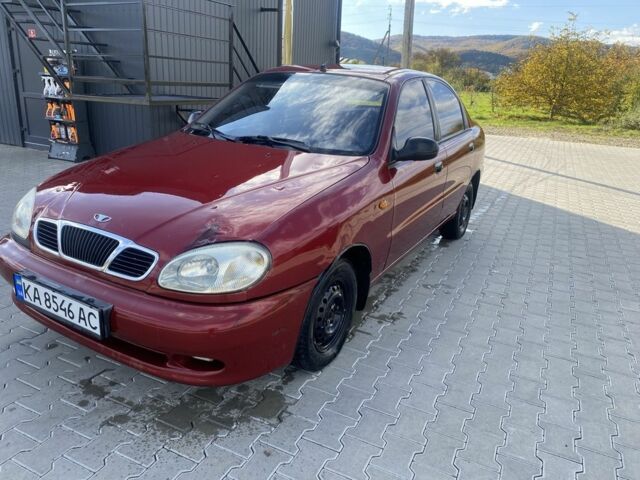 Красный Дэу Сенс, объемом двигателя 1.3 л и пробегом 190 тыс. км за 1150 $, фото 2 на Automoto.ua