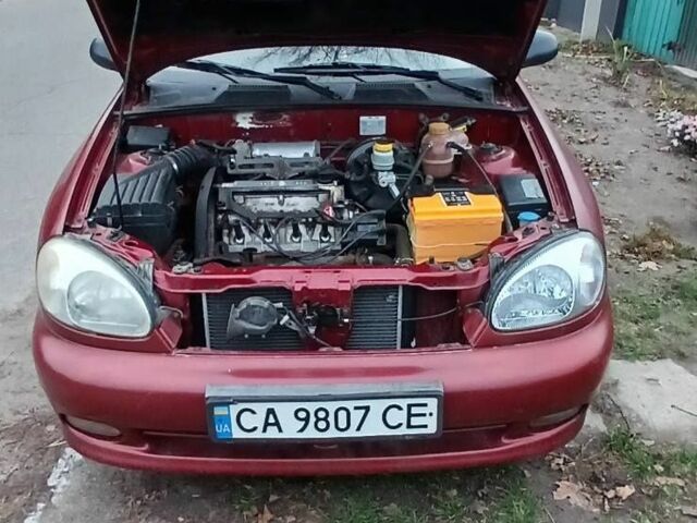 Червоний Деу Сенс, об'ємом двигуна 1.3 л та пробігом 180 тис. км за 1800 $, фото 1 на Automoto.ua
