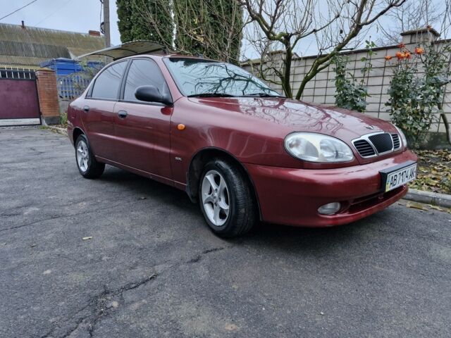 Красный Дэу Сенс, объемом двигателя 1.5 л и пробегом 163 тыс. км за 2650 $, фото 2 на Automoto.ua