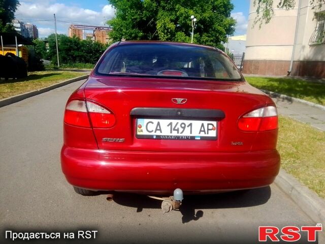 Красный Дэу Сенс, объемом двигателя 1.3 л и пробегом 181 тыс. км за 2600 $, фото 3 на Automoto.ua