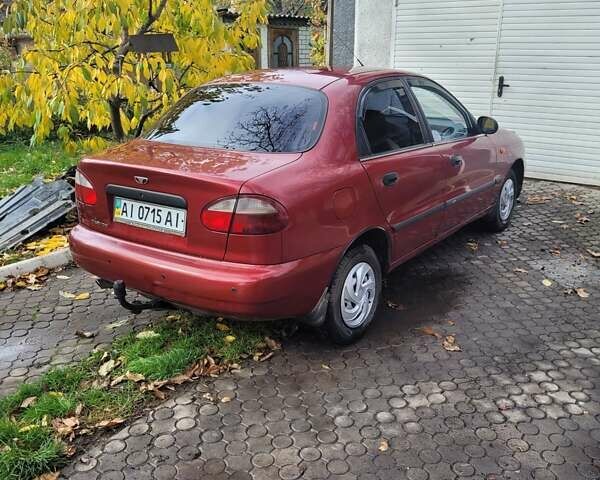 Червоний Деу Сенс, об'ємом двигуна 1.3 л та пробігом 112 тис. км за 2000 $, фото 4 на Automoto.ua