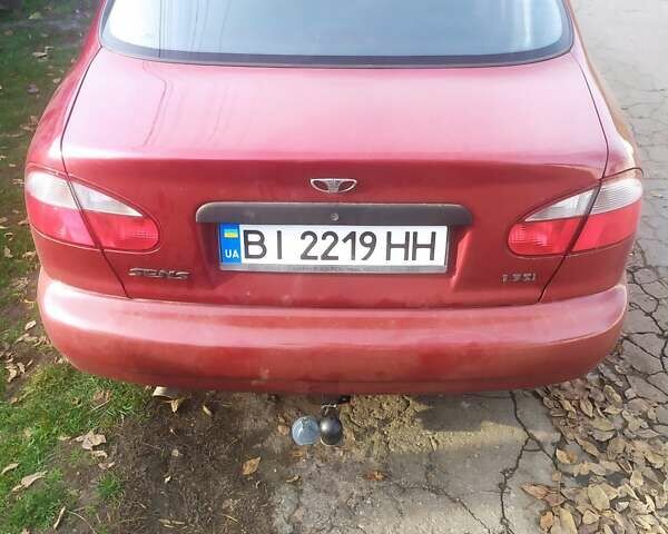Червоний Деу Сенс, об'ємом двигуна 1.3 л та пробігом 140 тис. км за 1900 $, фото 5 на Automoto.ua