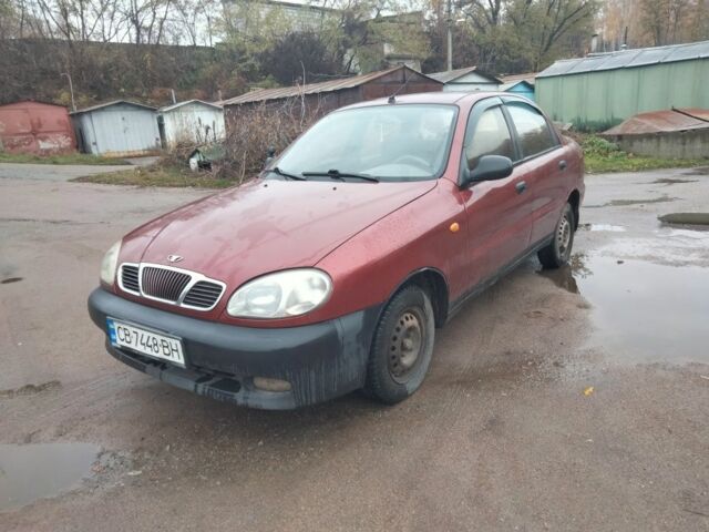 Красный Дэу Сенс, объемом двигателя 1.3 л и пробегом 230 тыс. км за 1250 $, фото 2 на Automoto.ua
