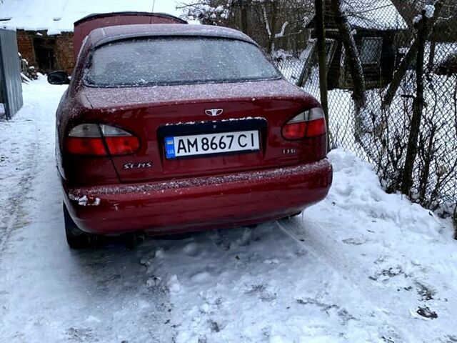 Червоний Деу Сенс, об'ємом двигуна 1.3 л та пробігом 129 тис. км за 2300 $, фото 6 на Automoto.ua