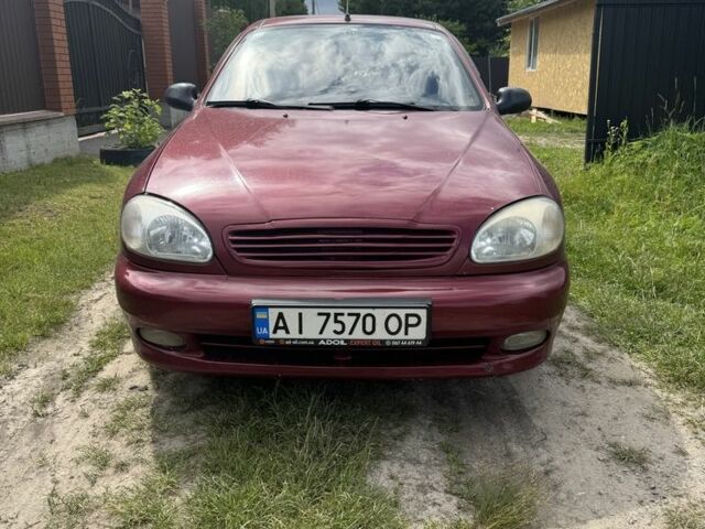Красный Дэу Сенс, объемом двигателя 1.5 л и пробегом 200 тыс. км за 2400 $, фото 2 на Automoto.ua