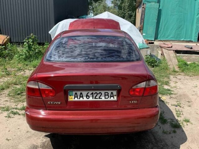 Червоний Деу Сенс, об'ємом двигуна 1 л та пробігом 192 тис. км за 1600 $, фото 1 на Automoto.ua