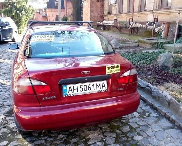 Червоний Деу Сенс, об'ємом двигуна 1.3 л та пробігом 320 тис. км за 2500 $, фото 15 на Automoto.ua