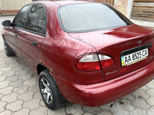Красный Дэу Сенс, объемом двигателя 1.5 л и пробегом 370 тыс. км за 1250 $, фото 1 на Automoto.ua