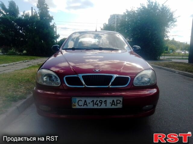 Красный Дэу Сенс, объемом двигателя 1.3 л и пробегом 181 тыс. км за 2600 $, фото 1 на Automoto.ua