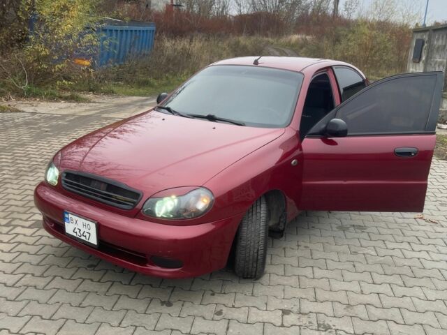 Красный Дэу Сенс, объемом двигателя 1.5 л и пробегом 399 тыс. км за 2499 $, фото 2 на Automoto.ua