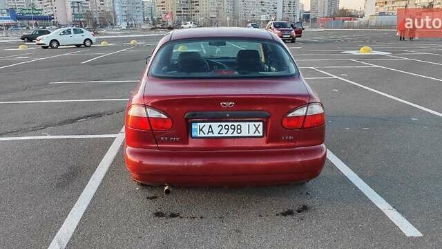 Красный Дэу Сенс, объемом двигателя 1.3 л и пробегом 175 тыс. км за 2400 $, фото 4 на Automoto.ua