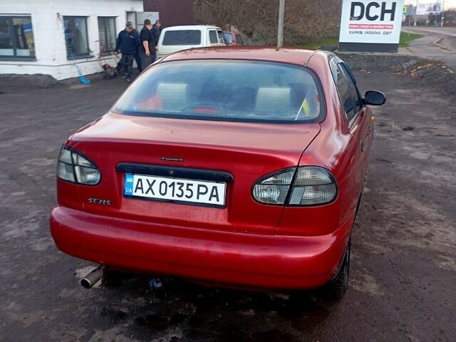 Красный Дэу Сенс, объемом двигателя 1.3 л и пробегом 210 тыс. км за 2500 $, фото 1 на Automoto.ua