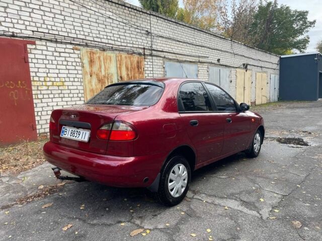 Червоний Деу Сенс, об'ємом двигуна 1.5 л та пробігом 200 тис. км за 2750 $, фото 5 на Automoto.ua