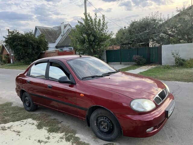 Красный Дэу Сенс, объемом двигателя 1.4 л и пробегом 218 тыс. км за 1700 $, фото 2 на Automoto.ua