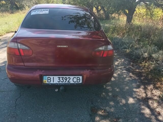 Красный Дэу Сенс, объемом двигателя 1.5 л и пробегом 150 тыс. км за 2600 $, фото 4 на Automoto.ua