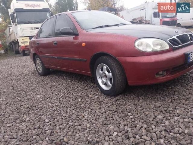 Червоний Деу Сенс, об'ємом двигуна 1.3 л та пробігом 184 тис. км за 1547 $, фото 7 на Automoto.ua