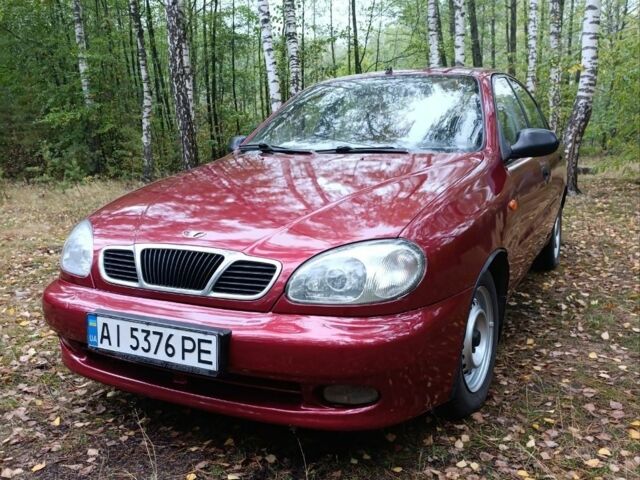 Красный Дэу Сенс, объемом двигателя 1.5 л и пробегом 240 тыс. км за 2300 $, фото 3 на Automoto.ua