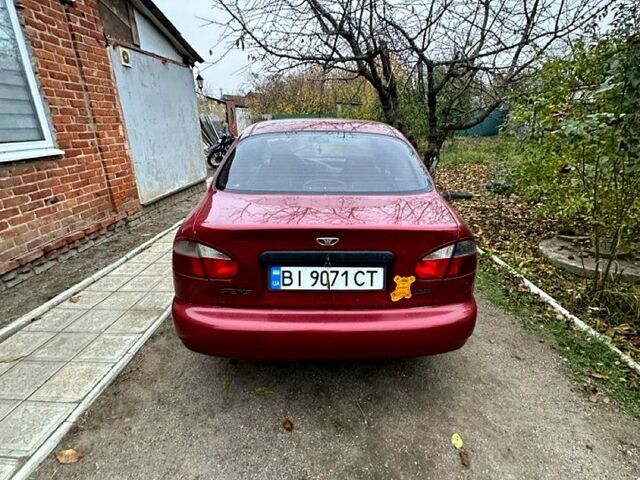 Красный Дэу Сенс, объемом двигателя 1.3 л и пробегом 301 тыс. км за 2000 $, фото 2 на Automoto.ua