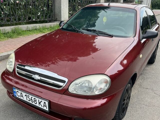 Красный Дэу Сенс, объемом двигателя 1.5 л и пробегом 158 тыс. км за 2350 $, фото 1 на Automoto.ua