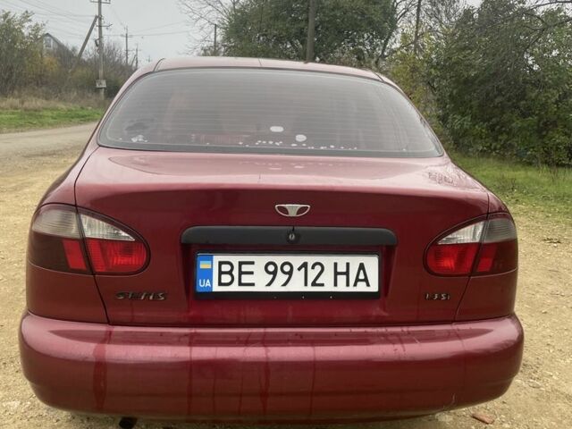 Красный Дэу Сенс, объемом двигателя 1.3 л и пробегом 1 тыс. км за 1350 $, фото 2 на Automoto.ua
