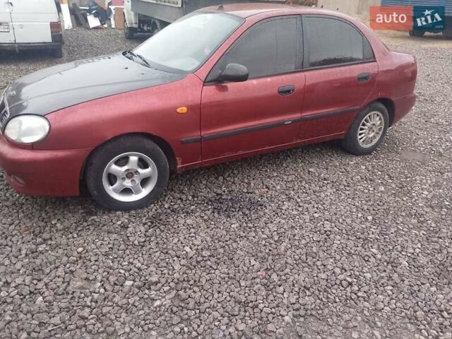 Червоний Деу Сенс, об'ємом двигуна 1.3 л та пробігом 184 тис. км за 1547 $, фото 1 на Automoto.ua