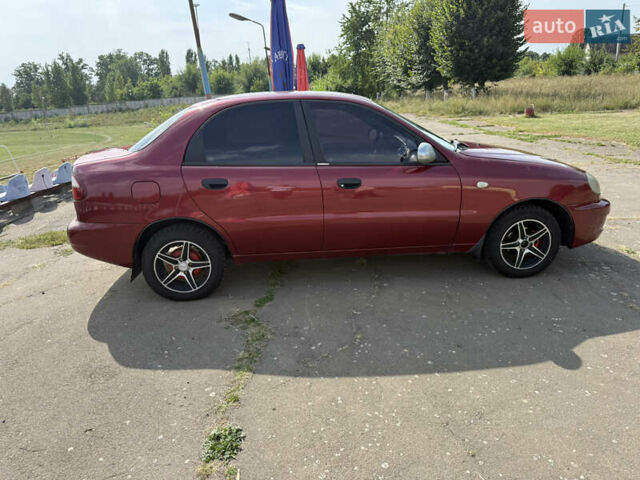Червоний Деу Сенс, об'ємом двигуна 1.3 л та пробігом 229 тис. км за 1799 $, фото 16 на Automoto.ua