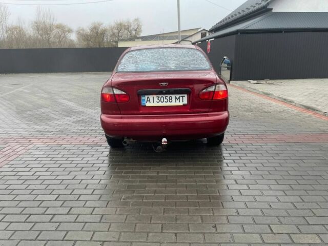 Красный Дэу Сенс, объемом двигателя 1.5 л и пробегом 193 тыс. км за 2600 $, фото 4 на Automoto.ua