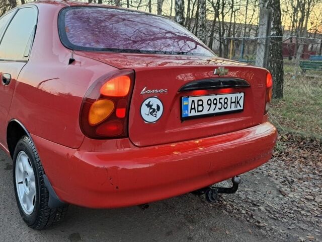 Красный Дэу Сенс, объемом двигателя 1.5 л и пробегом 257 тыс. км за 2800 $, фото 1 на Automoto.ua