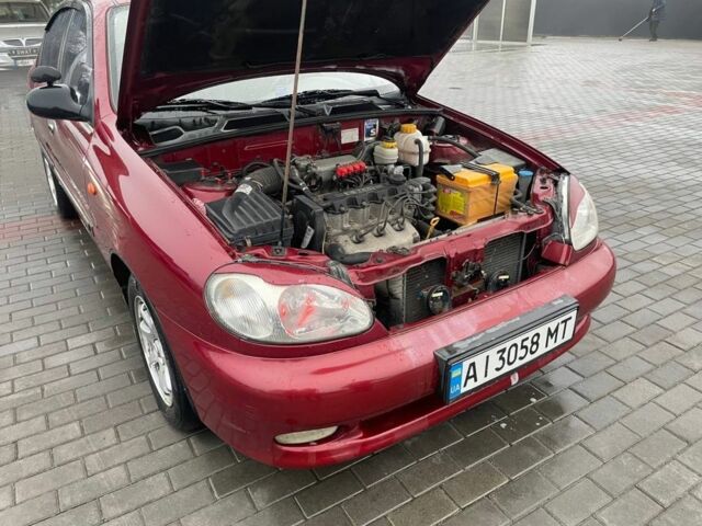 Красный Дэу Сенс, объемом двигателя 1.5 л и пробегом 193 тыс. км за 2600 $, фото 5 на Automoto.ua