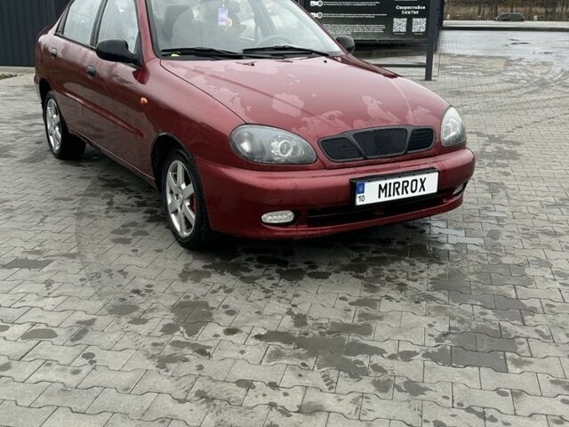 Червоний Деу Сенс, об'ємом двигуна 1.6 л та пробігом 312 тис. км за 2050 $, фото 6 на Automoto.ua