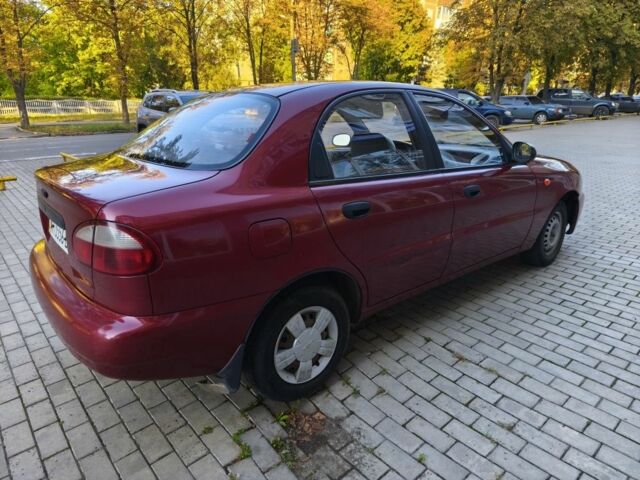 Красный Дэу Сенс, объемом двигателя 1.5 л и пробегом 158 тыс. км за 1350 $, фото 4 на Automoto.ua