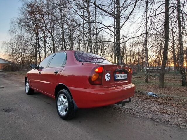 Красный Дэу Сенс, объемом двигателя 1.5 л и пробегом 257 тыс. км за 2800 $, фото 5 на Automoto.ua