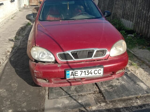 Червоний Деу Сенс, об'ємом двигуна 1.3 л та пробігом 100 тис. км за 1200 $, фото 1 на Automoto.ua