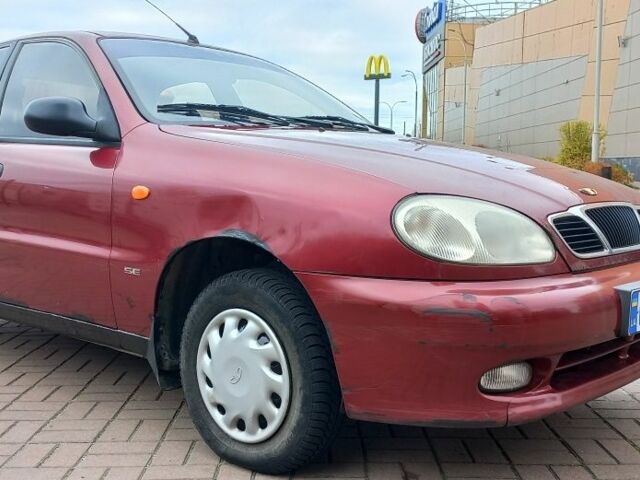 Красный Дэу Сенс, объемом двигателя 1.5 л и пробегом 286 тыс. км за 1750 $, фото 2 на Automoto.ua