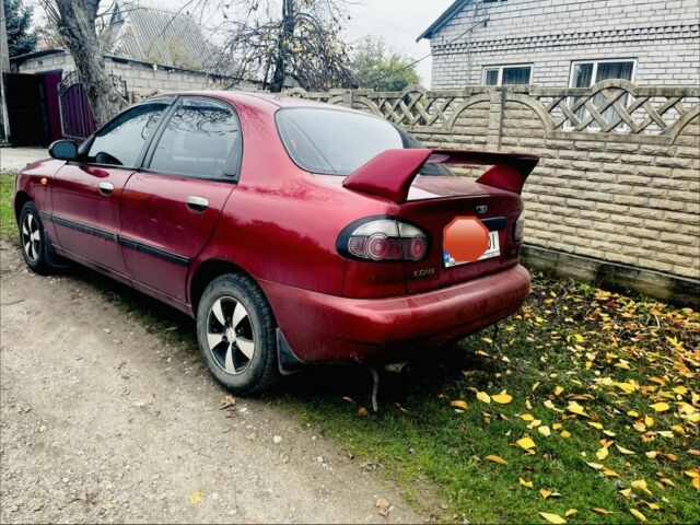 Червоний Деу Сенс, об'ємом двигуна 1.3 л та пробігом 113 тис. км за 2300 $, фото 1 на Automoto.ua