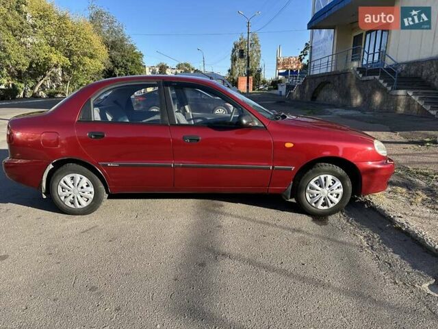 Красный Дэу Сенс, объемом двигателя 1.3 л и пробегом 191 тыс. км за 1800 $, фото 7 на Automoto.ua