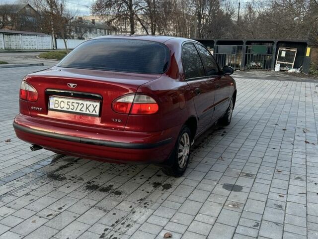 Червоний Деу Сенс, об'ємом двигуна 1.3 л та пробігом 224 тис. км за 2000 $, фото 4 на Automoto.ua
