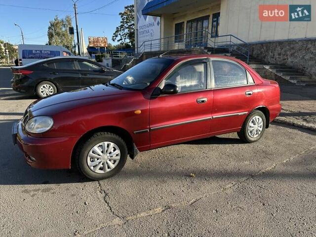 Красный Дэу Сенс, объемом двигателя 1.3 л и пробегом 191 тыс. км за 1800 $, фото 2 на Automoto.ua