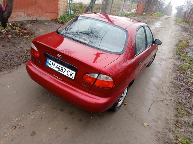 Красный Дэу Сенс, объемом двигателя 1.3 л и пробегом 200 тыс. км за 1100 $, фото 5 на Automoto.ua
