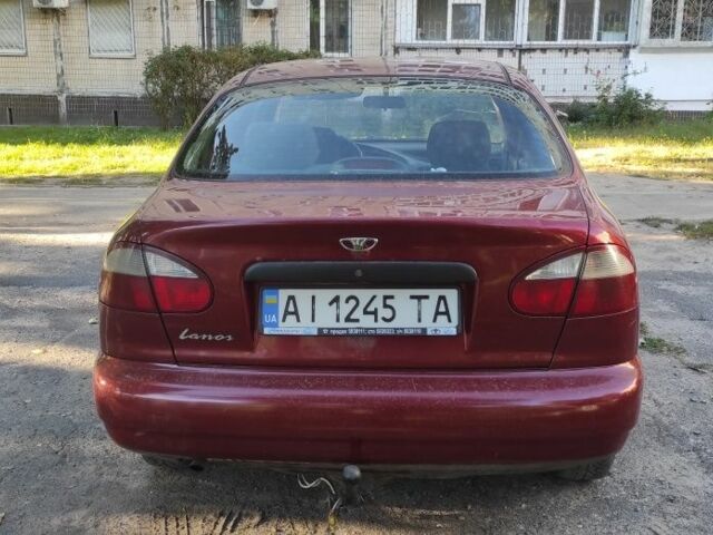 Красный Дэу Сенс, объемом двигателя 1.6 л и пробегом 270 тыс. км за 1450 $, фото 1 на Automoto.ua