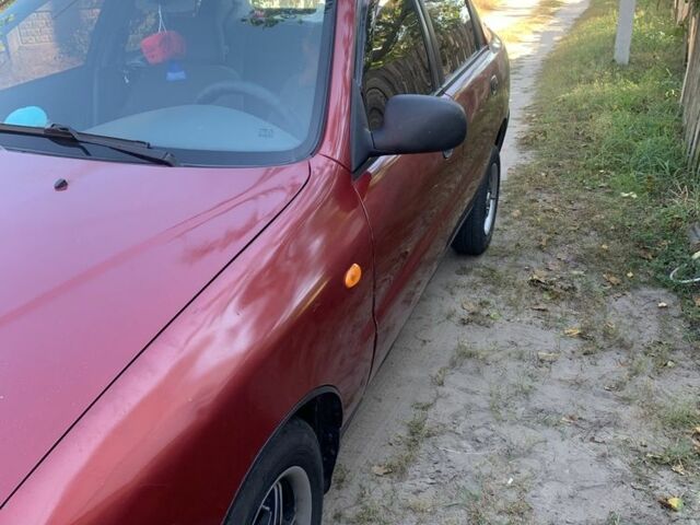 Красный Дэу Сенс, объемом двигателя 1.4 л и пробегом 166 тыс. км за 2000 $, фото 1 на Automoto.ua