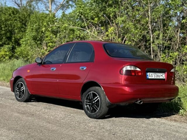 Красный Дэу Сенс, объемом двигателя 1.4 л и пробегом 150 тыс. км за 2500 $, фото 7 на Automoto.ua