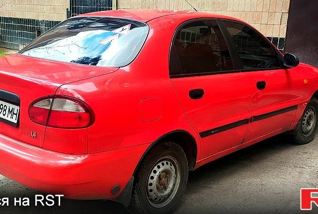 Красный Дэу Сенс, объемом двигателя 1.4 л и пробегом 170 тыс. км за 1300 $, фото 2 на Automoto.ua