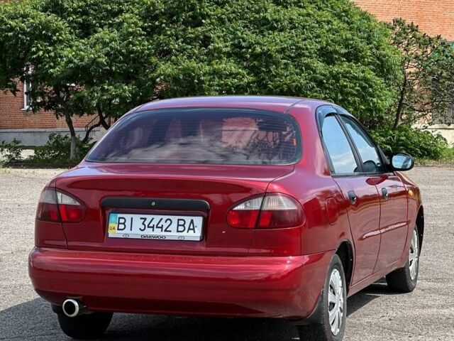 Красный Дэу Сенс, объемом двигателя 1.5 л и пробегом 284 тыс. км за 1800 $, фото 1 на Automoto.ua