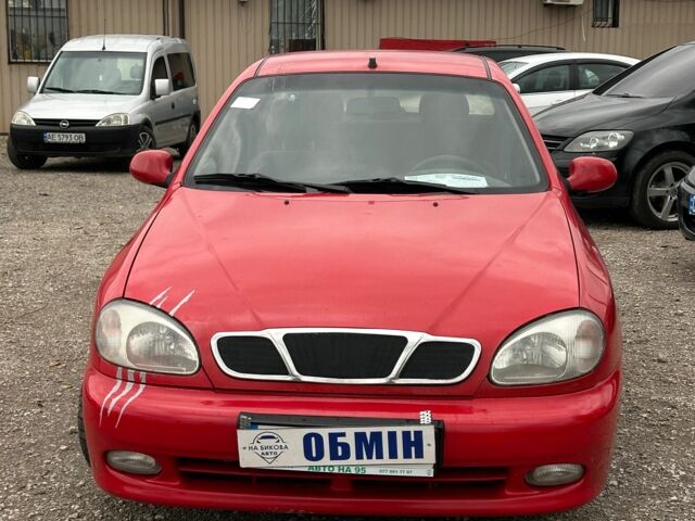 Красный Дэу Сенс, объемом двигателя 1.6 л и пробегом 198 тыс. км за 2900 $, фото 1 на Automoto.ua