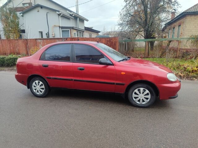 Красный Дэу Сенс, объемом двигателя 1.4 л и пробегом 254 тыс. км за 1500 $, фото 1 на Automoto.ua