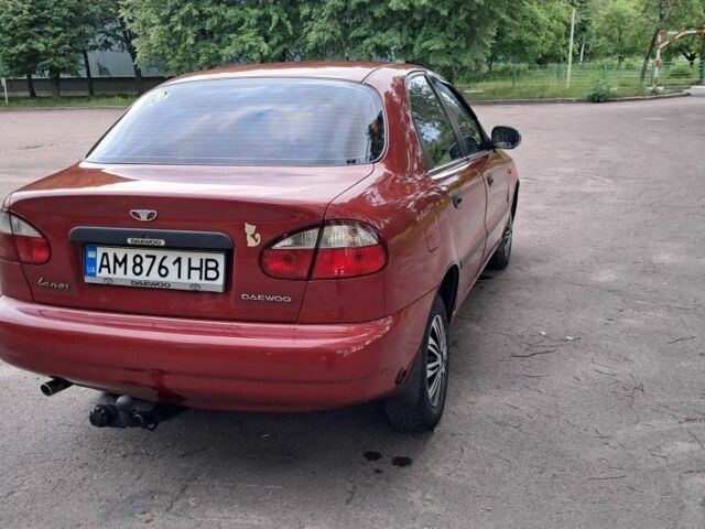 Червоний Деу Сенс, об'ємом двигуна 1.5 л та пробігом 178 тис. км за 2299 $, фото 5 на Automoto.ua